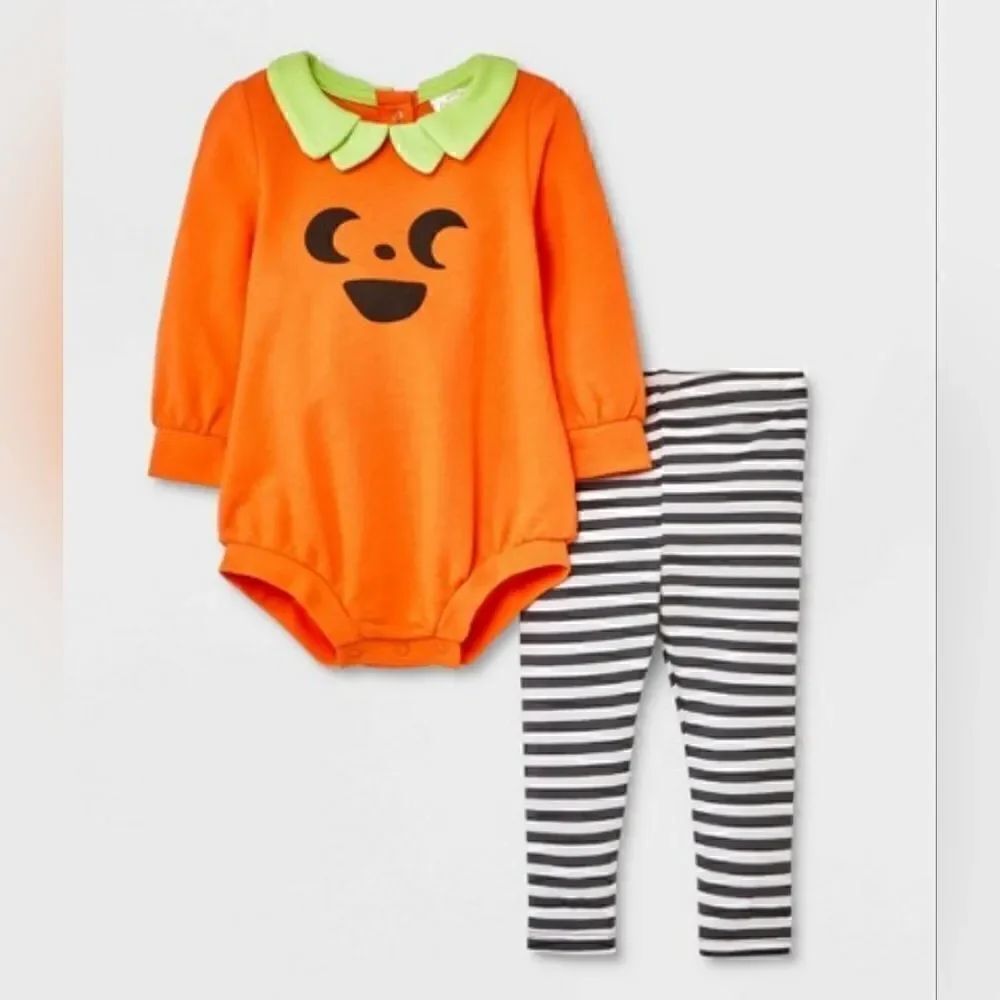 New Baby Girl's Halloween Outfit